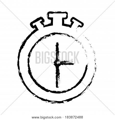 chronometer counter isolated icon vector illustration design