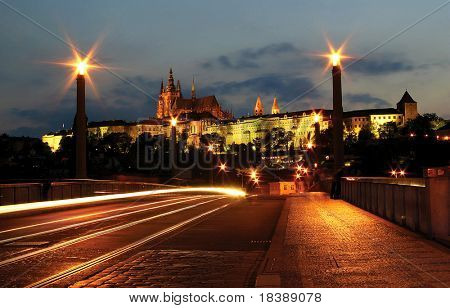 Evening Prague.