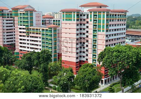 Singapore Residential Housing Estate