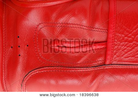 Rote Leder-Textur hoch detaillierte