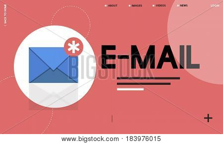 Message Letter E-Mail Chat Notification Graphic