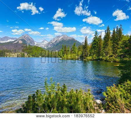Strbske Pleso (slovakia) View.