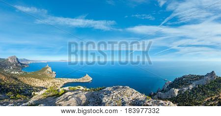 Crimea Coastline Summer View