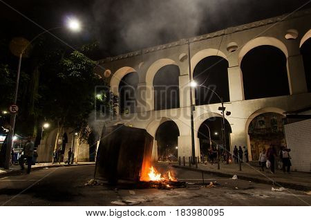 Rio De Janeiro / Greve Geral / Caos Nas Ruas