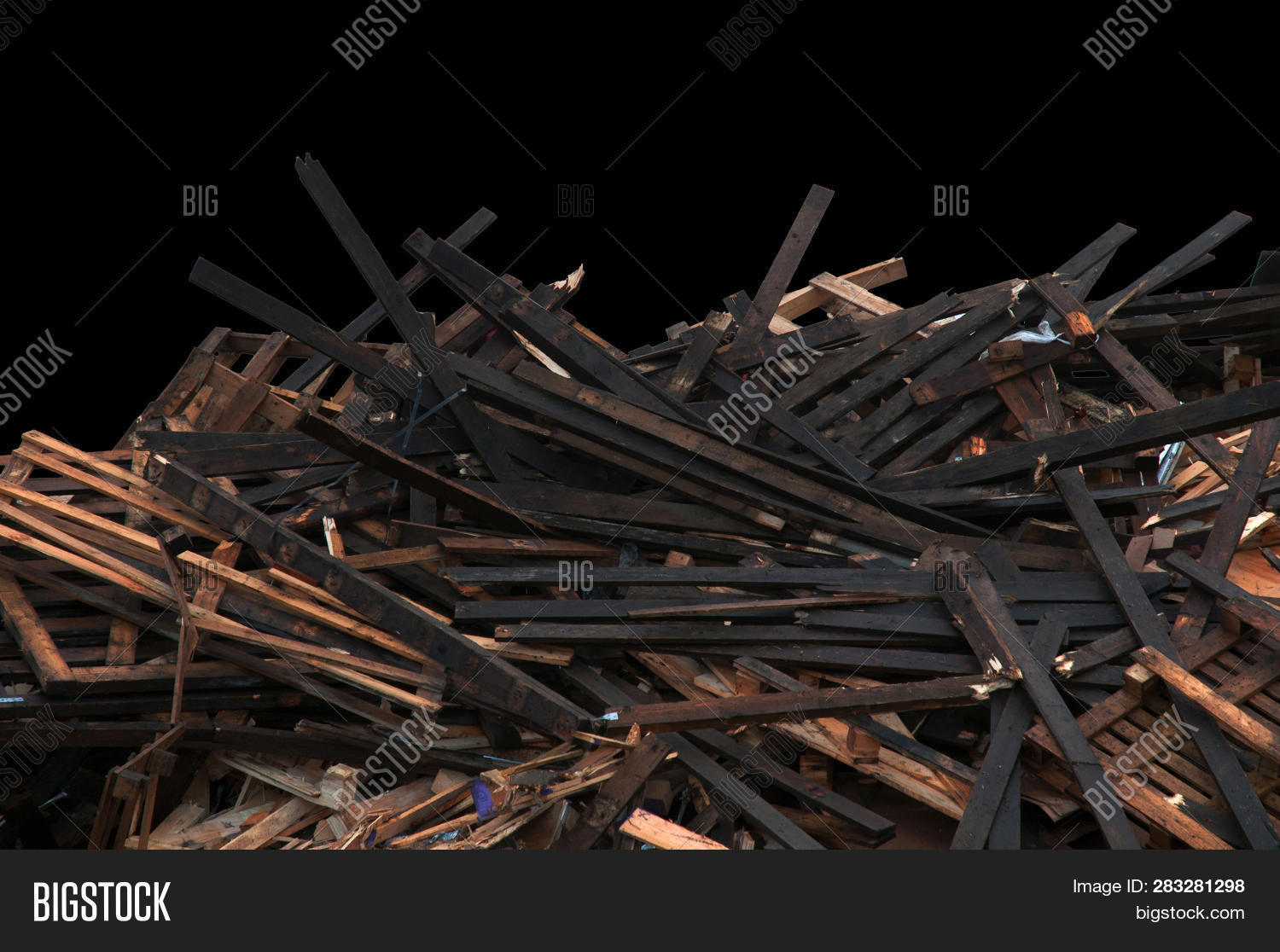 Pile Discarded Wood Image & Photo (Free Trial) Bigstock