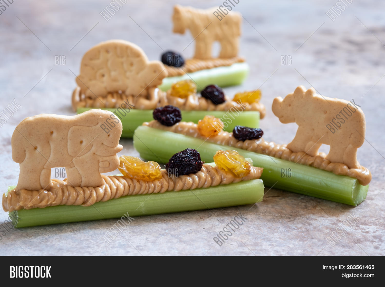 Homemade Ants On Log Image & Photo (Free Trial) Bigstock