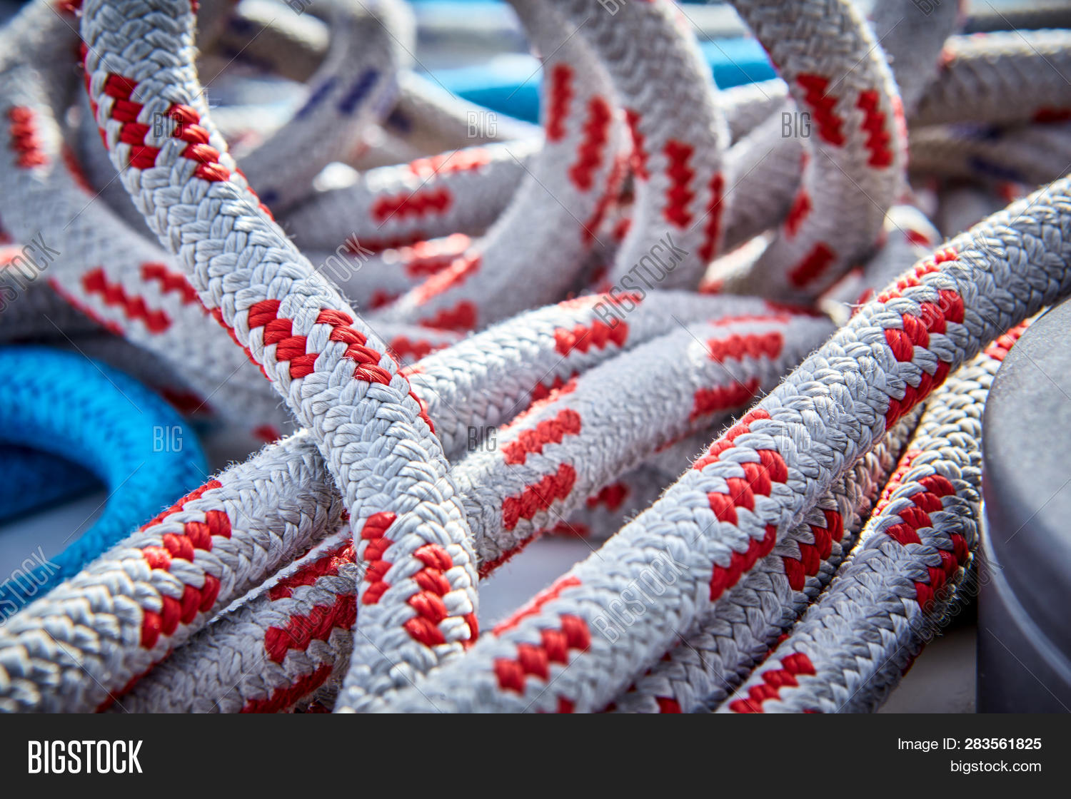 Sailing Ropes On Yacht Image & Photo (Free Trial) Bigstock