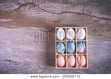 Small Homemade Easter Eggs For Egg Hunting With Kids.