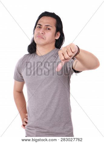 Men Upset With Thumbs Down
