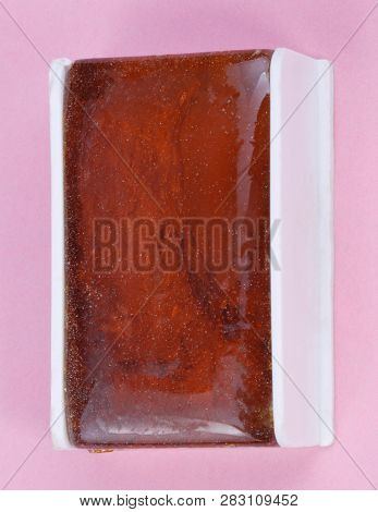 Image Of One Violin Rosin On Pink