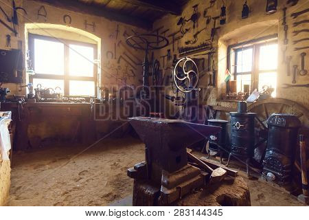 Tranditional Smithy Workshop Interior