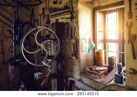 Tranditional Smithy Workshop Interior