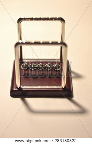 Desktop Miniature Pendulum Of Suspended Metal Balls