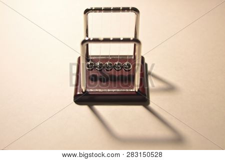 Desktop Miniature Pendulum Of Suspended Metal Balls