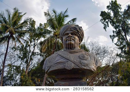 Picture Of A Epic Great Indian Worrier Who Had His Rich Kingdom In 17th Century