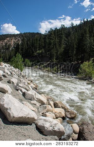 The Walker River, In Alpine County, California, Near Walker / Coleville California, On Us 395 Highwa