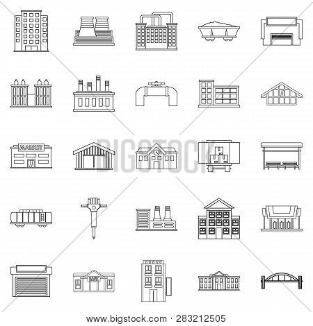 Workpeople Icons Set. Outline Set Of 25 Workpeople Icons For Web Isolated On White Background