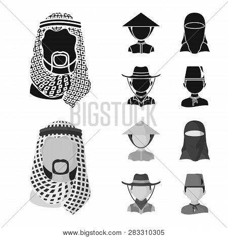 Vector Design Of Imitator And Resident Symbol. Set Of Imitator And Culture Vector Icon For Stock.