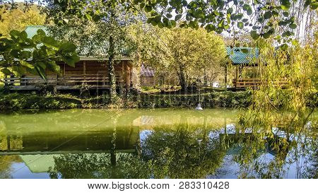 Lake For A Picnic Anastasievsky Glades Tuapsinsky Area