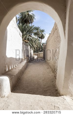 The Ancient White City Of Ghadames, Libya, Africa