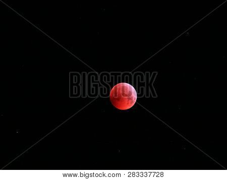 Bloodmoon In The Sky With Stars, Background