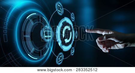 Update Software Computer Program Upgrade Business Technology Internet Concept.