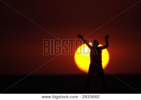 เด็กและดวงอาทิตย์