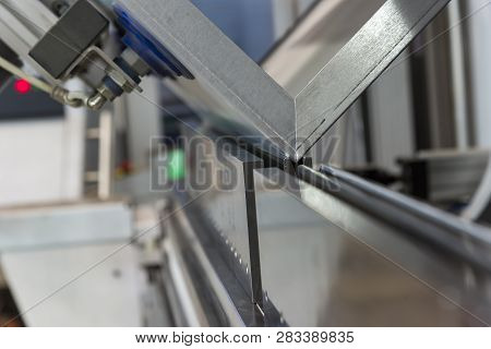 Operator Bending Metal Sheet By Sheet Bending Machine Sheet Bending Machines
