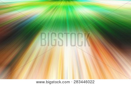 Abstract Radial Zoom Motion Design Gradient Blur