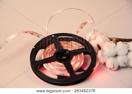 Led Strip Lighting, Led Strip For Decoration Of Interiors And Buildings