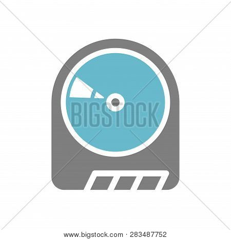 Disc Player Icon On White Background For Graphic And Web Design, Modern Simple Vector Sign. Internet