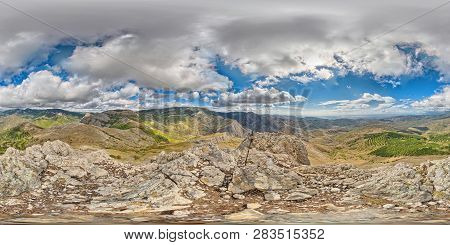 Panoramic Landscape View From The Mountain Kurocha
