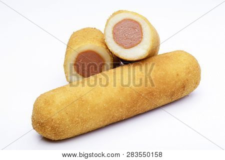 sausage rolled sausage croquette