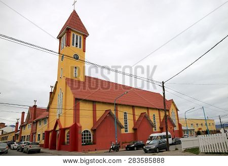 Church Of Our Lady Of Mercy, The Southernmost Catholic Church On The Planet, Ushuaia, Patagonia, Arg