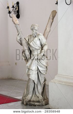 Saint Andrew apostel, Sisak cathedrale, Kroatien