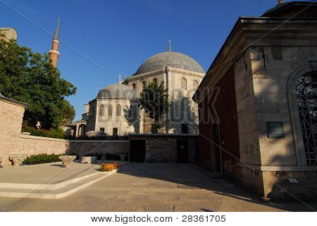 ein Blick auf Santa Sofia in istanbul