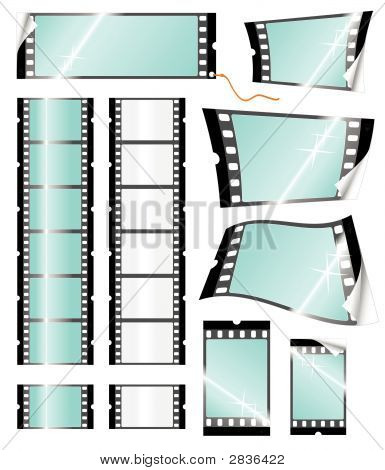 Kamera filmstrimmel detail Tags og klistermærker