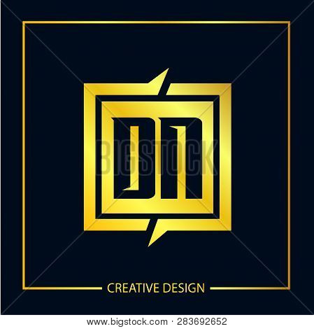 Initial Letter Dn Logo Template Vector Design