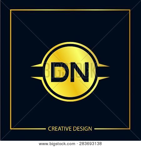 Initial Letter Dn Logo Template Vector Design