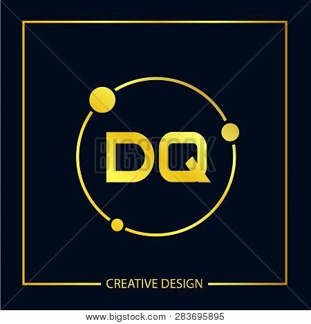 Initial Letter Dq Logo Template Vector Design