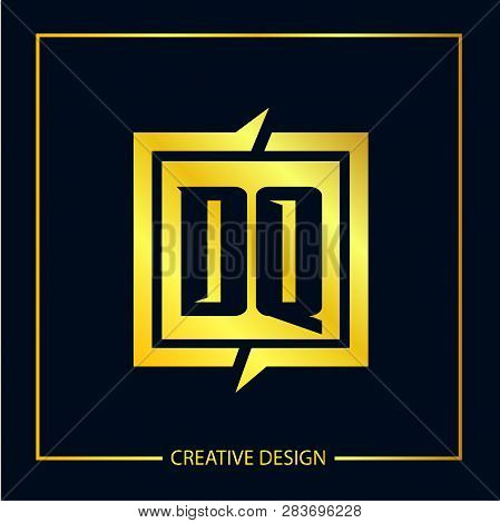 Initial Letter Dq Logo Template Vector Design