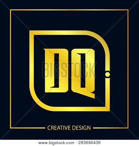 Initial Letter Dq Logo Template Vector Design