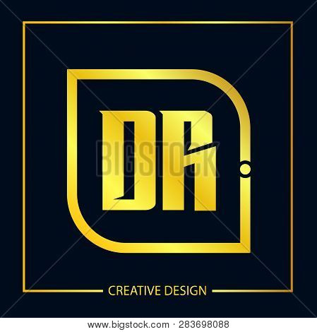 Initial Letter Dr Logo Template Vector Design