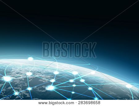 Blockchain Technology Concept Block Chain Database Data Cryptocurrency Business Bitcoin Money Securi