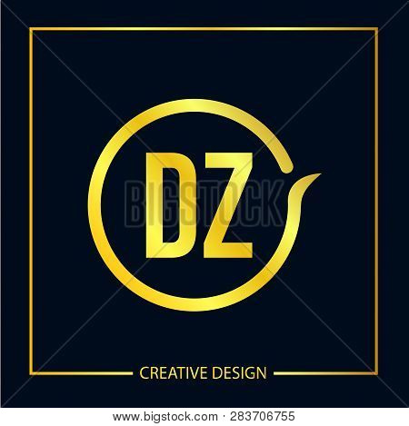 Initial Letter Dz Logo Template Vector Design