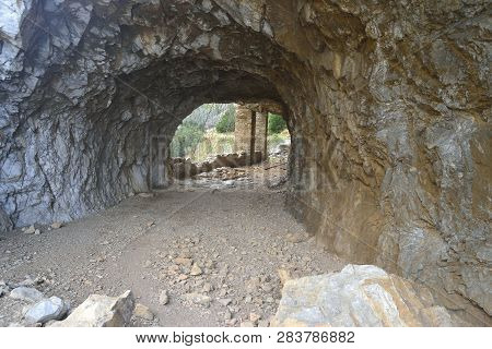 Gallery Of Abandoned Mine Of Masua, Iglesias