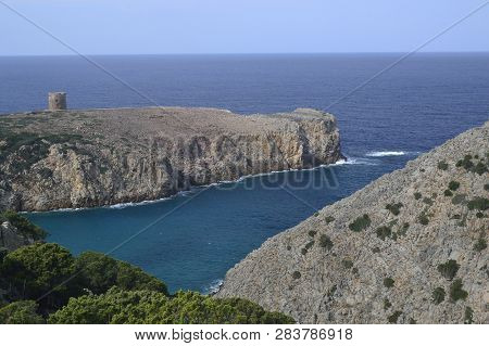 The Bay Of Cala Domestica In Buggerru
