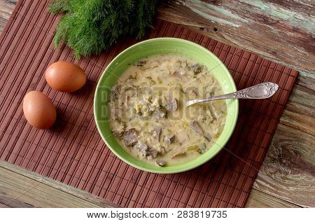 The Easter Composition. National Greek Soup 
