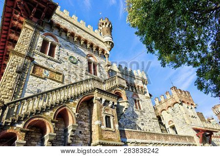 Views Of Genoa City, Italy, Trabel Europe,