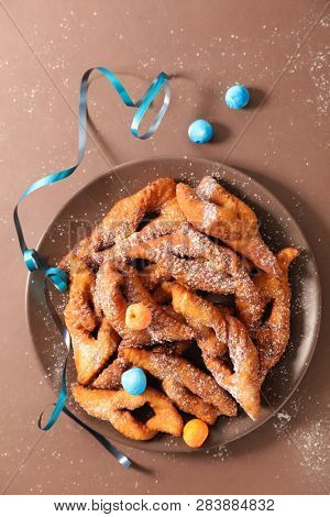 fried bugne, carnival day